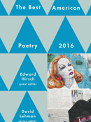 The Best American Poetry 2016